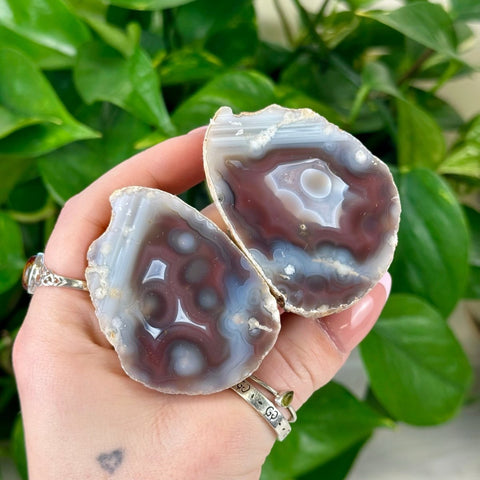 Agate Pairs (Listing A-L2) - Kenna's Crystals