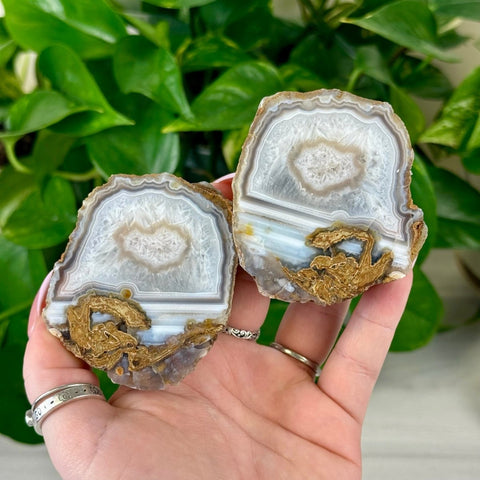 Agate Pairs (Listing A-L2) - Kenna's Crystals