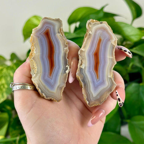 Agate Pairs (Listing A-L2) - Kenna's Crystals