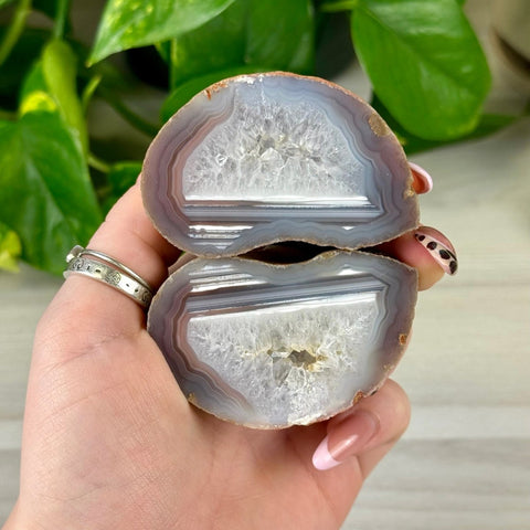 Agate Pairs (Listing A-L2) - Kenna's Crystals