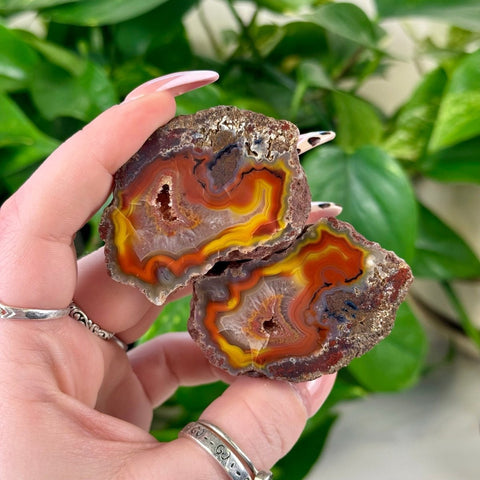 Agate Pairs (Listing M2-X3) - Kenna's Crystals