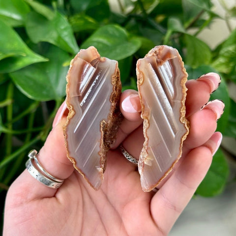 Agate Pairs (Listing M2-X3) - Kenna's Crystals