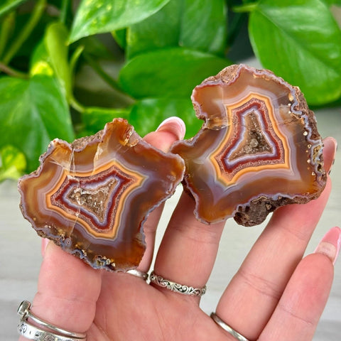 Agate Pairs (Listing M2-X3) - Kenna's Crystals