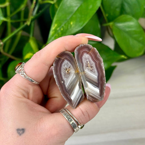 Agate Pairs (Listing M2-X3) - Kenna's Crystals