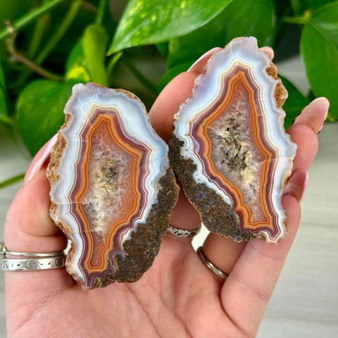 Agate Pairs (Listing M2-X3) - Kenna's Crystals