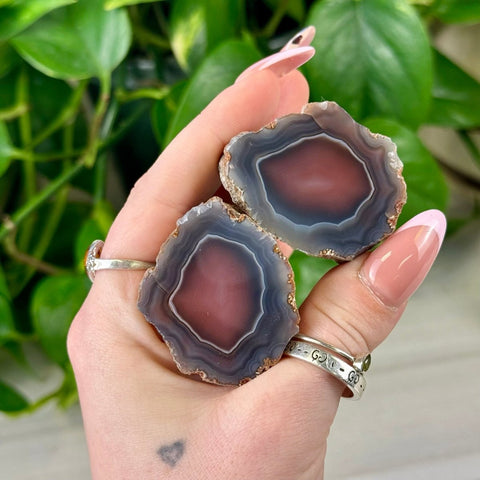 Agate Pairs (Listing M2-X3) - Kenna's Crystals