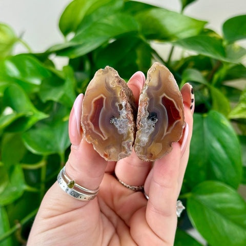 Agate Pairs (Listing Y3-K5) - Kenna's Crystals