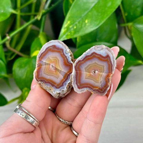 Agate Pairs (Listing Y3-K5) - Kenna's Crystals