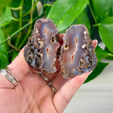 Agate Pairs (Listing Y3-K5) - Kenna's Crystals