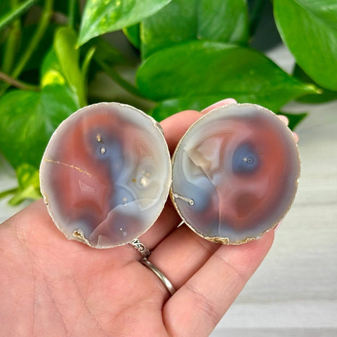 Agate Pairs (Listing Y3-K5) - Kenna's Crystals
