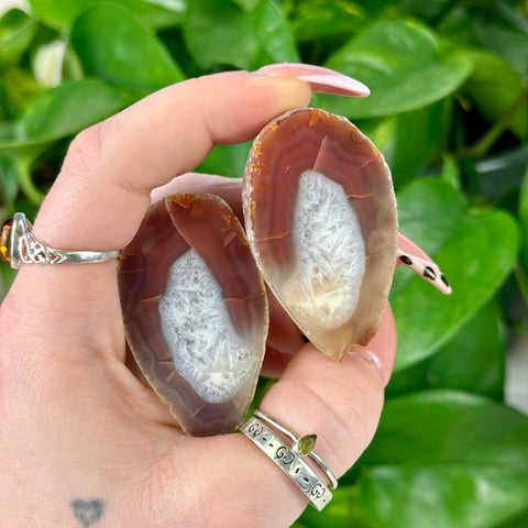 Agate Pairs (Listing Y3-K5) - Kenna's Crystals