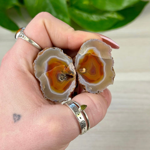 Agate Pairs (Listing Y3-K5) - Kenna's Crystals