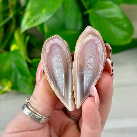 Agate Pairs (Listing Y3-K5) - Kenna's Crystals