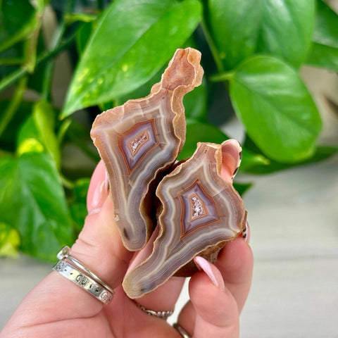 Agate Pairs (Listing Y3-K5) - Kenna's Crystals