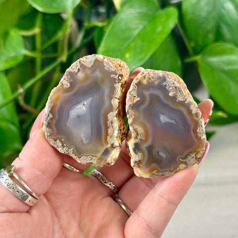 Agate Pairs (Listing Y3-K5) - Kenna's Crystals