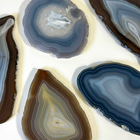 Banded Agate Slice 22 4 - Kenna's Crystals from TikTok