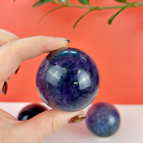 Baneful Fluorite Bubble - Kenna's Crystals