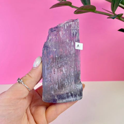 Bicoloured Kunzite - Kenna's Crystals