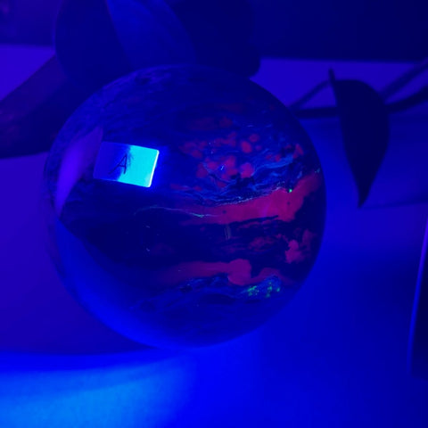 Charoite Sphere A 4 - Kenna's Crystals from TikTok