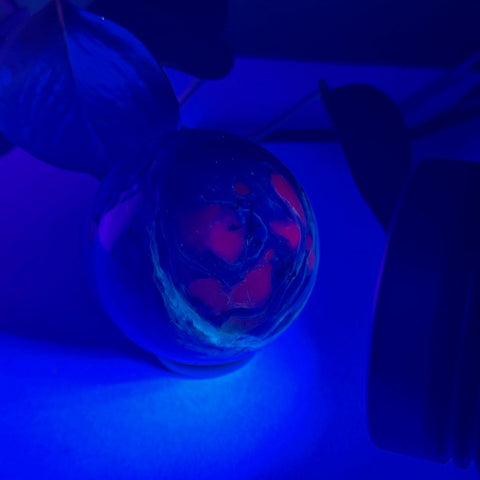 Charoite Sphere A2 163 - Kenna's Crystals from TikTok