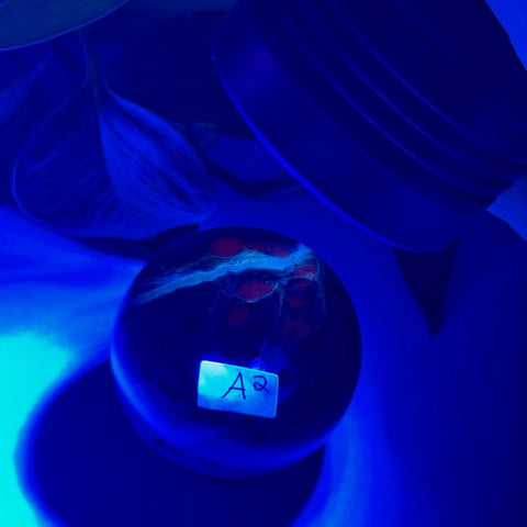 Charoite Sphere A2 162 - Kenna's Crystals from TikTok