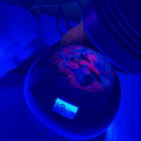 Charoite Sphere B 13 - Kenna's Crystals from TikTok