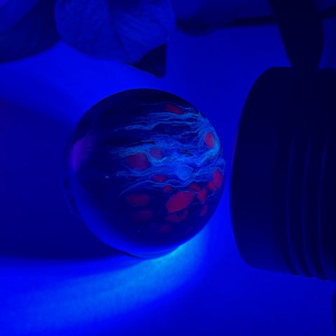 Charoite Sphere D2 179 - Kenna's Crystals from TikTok