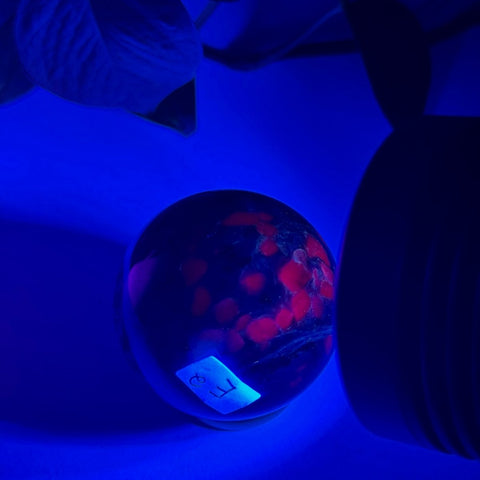 Charoite Sphere E2 182 - Kenna's Crystals from TikTok