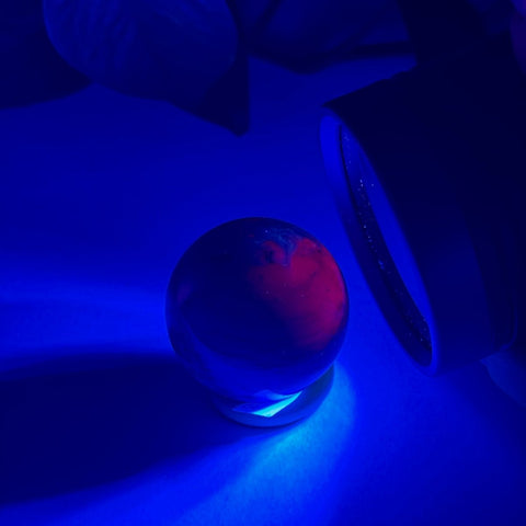 Charoite Sphere F2 187 - Kenna's Crystals from TikTok
