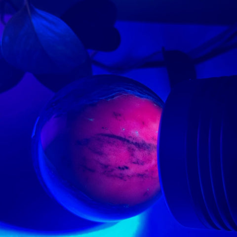 Charoite Sphere H 49 - Kenna's Crystals from TikTok
