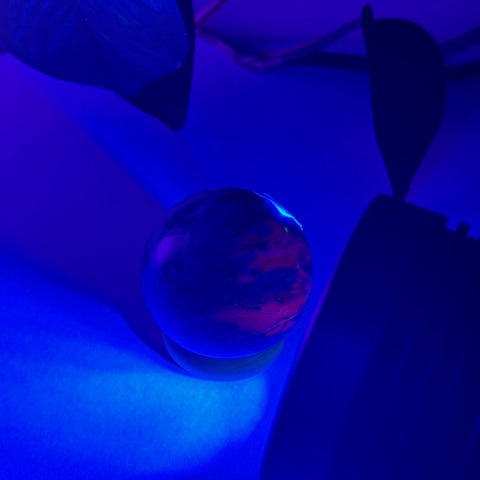 Charoite Sphere H2 196 - Kenna's Crystals from TikTok