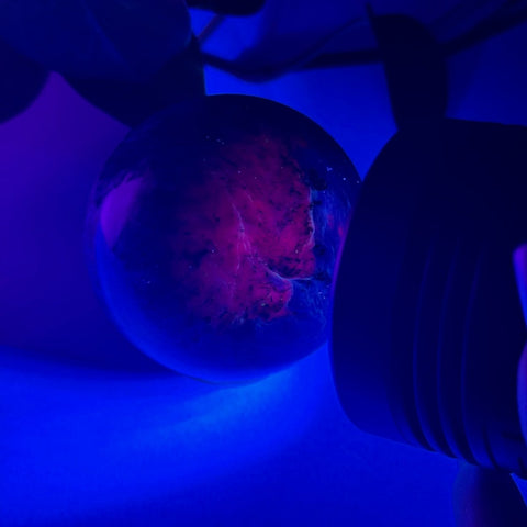 Charoite Sphere M 78 - Kenna's Crystals from TikTok