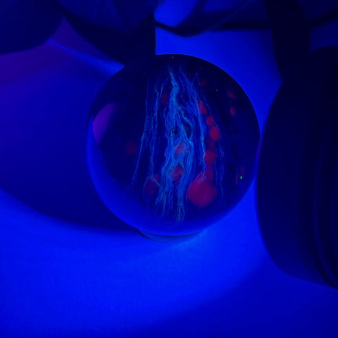 Charoite Sphere P 94 - Kenna's Crystals from TikTok