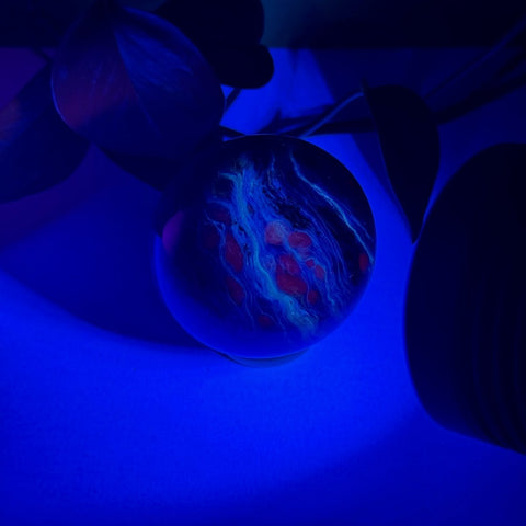 Charoite Sphere R 109 - Kenna's Crystals from TikTok