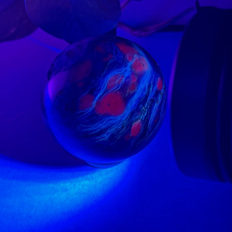 Charoite Sphere T 124 - Kenna's Crystals from TikTok