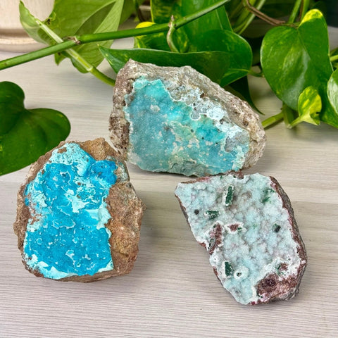 Chrysocolla Specimen 144 13 - Kenna's Crystals from TikTok