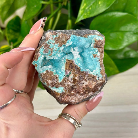 Chrysocolla Specimen 155 14 - Kenna's Crystals from TikTok