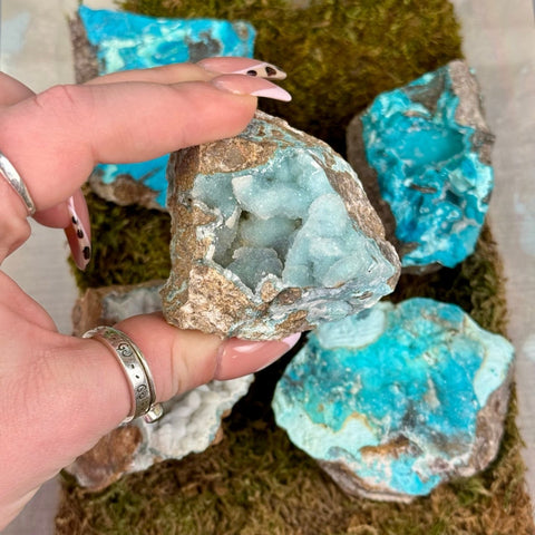 Chrysocolla Specimen 55 5 - Kenna's Crystals from TikTok
