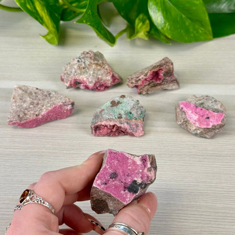 Cobalto Calcite Specimen 22 2 - Kenna's Crystals from TikTok
