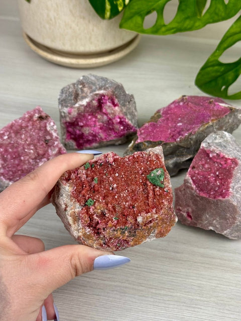 Cobalto Calcite Specimen 66 10 - Kenna's Crystals from TikTok