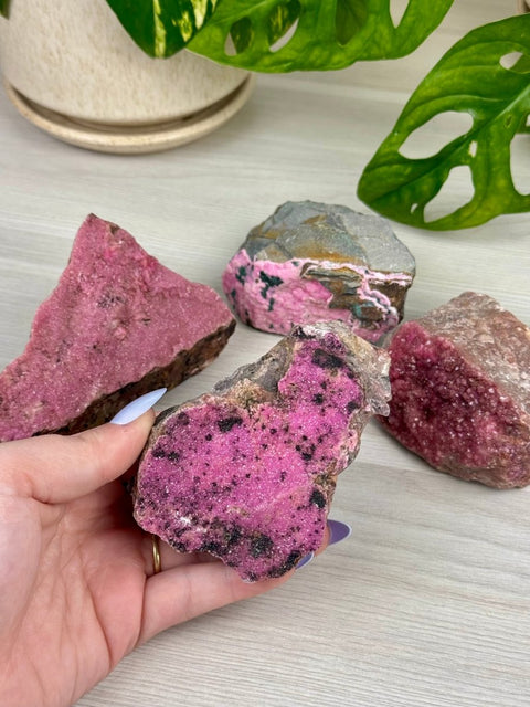 Cobalto Calcite Specimen 77 12 - Kenna's Crystals from TikTok