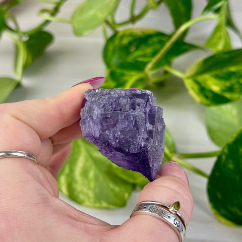 Cubic Purple Fluorite Specimen L2 38 - Kenna's Crystals from TikTok