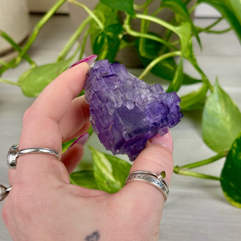 Cubic Purple Fluorite Specimen U 21 - Kenna's Crystals from TikTok
