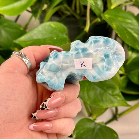 Deep Sea Larimar Free Form K 12 - Kenna's Crystals from TikTok