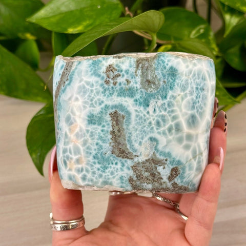 Deep Sea Larimar Free Form Q 34 - Kenna's Crystals from TikTok
