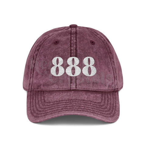 Eco Retro Angel Cap Hats Maroon One size 888 19 - Kenna's Crystals from TikTok