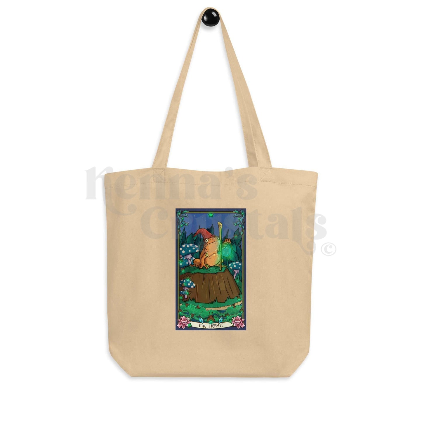 The Hermit Tarot Card Eco Tote Bag