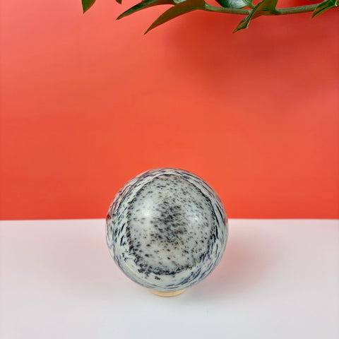 Enchanted Forest Painting Stone Sphere - Kenna's Crystals