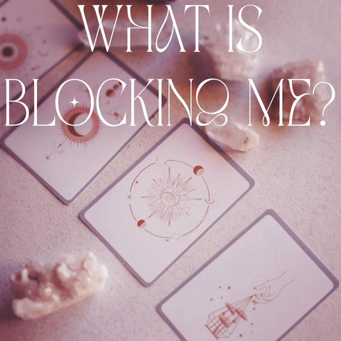 Exclusive Tarot Reading by Kenna Digital Download What's Blocking Me Spread - 4 Card Pull 4 - Kenna's Crystals from TikTok