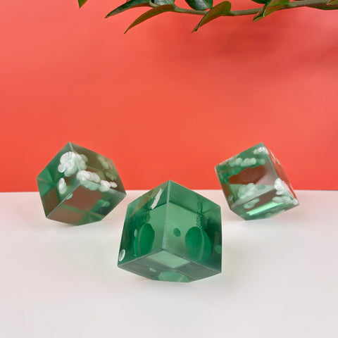 Floating Lava Cube (Imperfect) - Kenna's Crystals